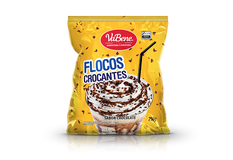 Flocos Crocantes Chocolate VaBene 750g