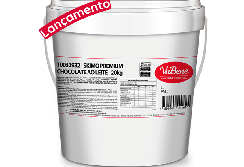 Skimo Stracciatella Chocolate ao leite 20Kg VaBene
