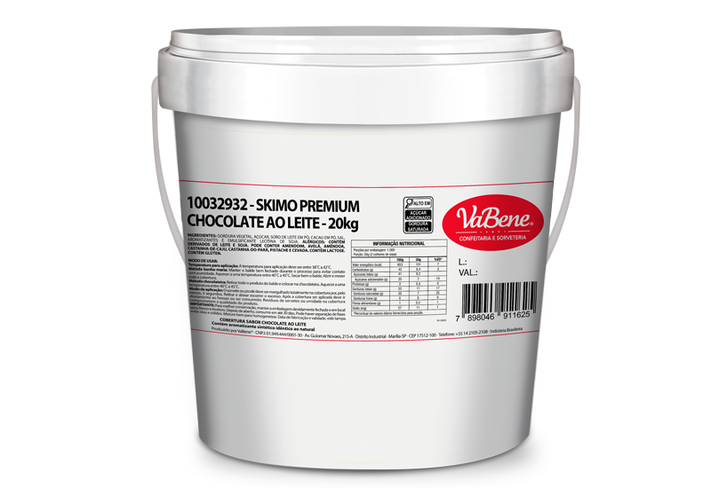 Skimo Stracciatella Chocolate ao leite 20Kg VaBene