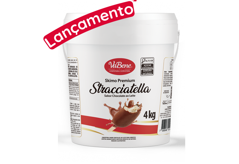 Skimo Stracciatella Chocolate ao leite VaBene 4Kg