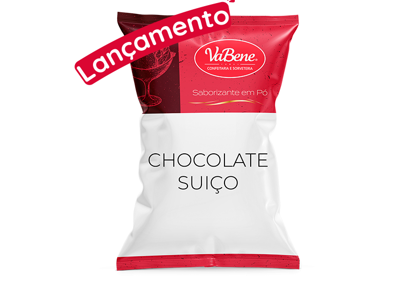 Saborizante em pó Chocolate Suíço