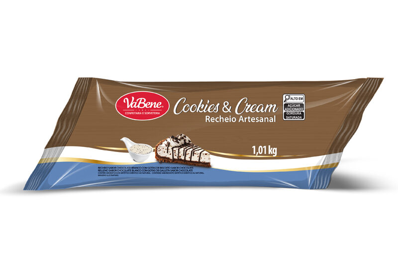 Recheio Artesanal Creme Cookies & Cream