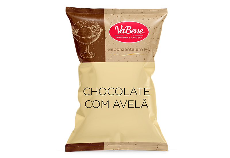 Saborizante em pó Chocolate com Avelã