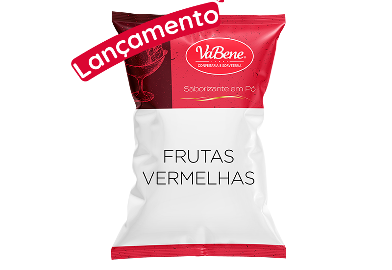 Saborizante em pó Frutas Vermelhas